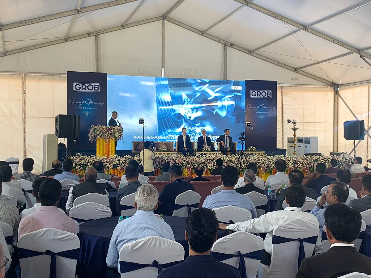 GROB opens sixth production plant in India
