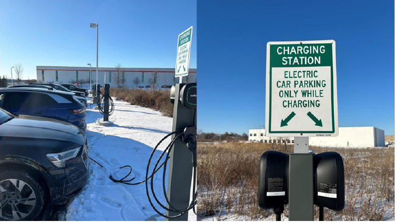 Flender produces its own green electricity with photovoltaic systems at its global sites and provides charging stations for electric vehicles, thus promoting electrification.