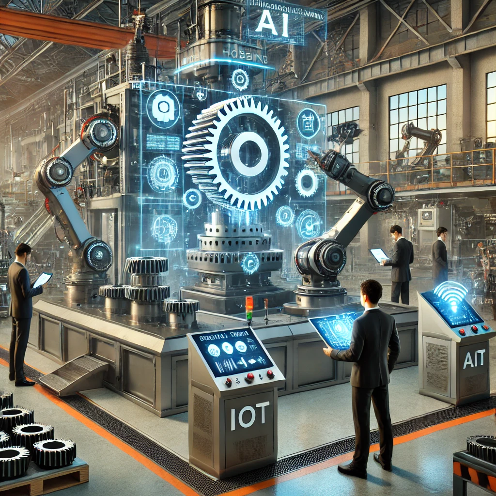 AI Meets Steel: How Smart Hobbing Machines Are Redefining Precision and Productivity